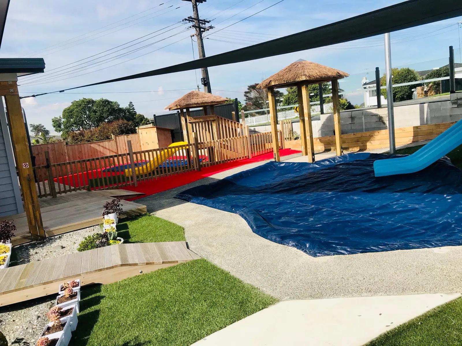 Fort and slide