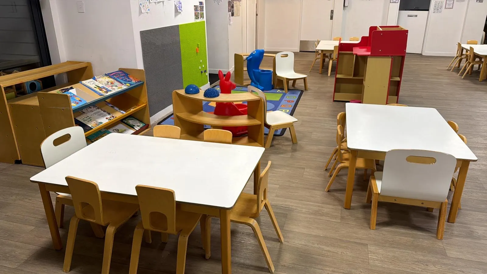 Tables and shelves
