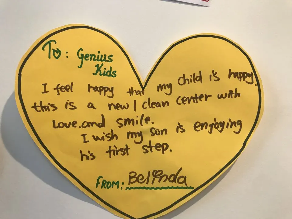 The paper heart from Belinda